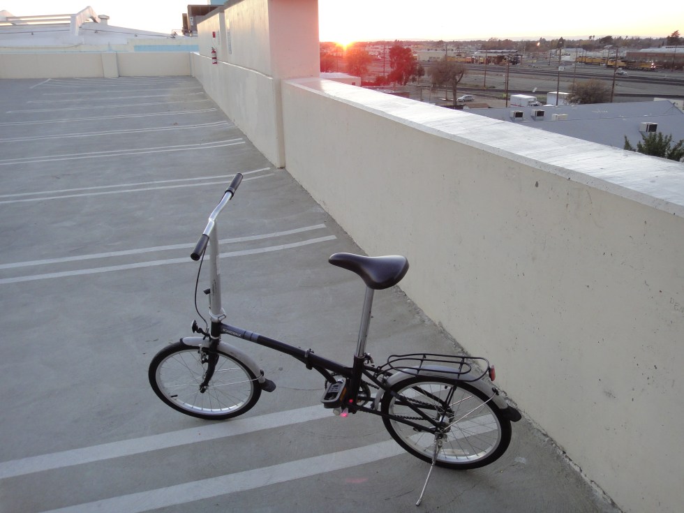 dahon_ramp_sunset
