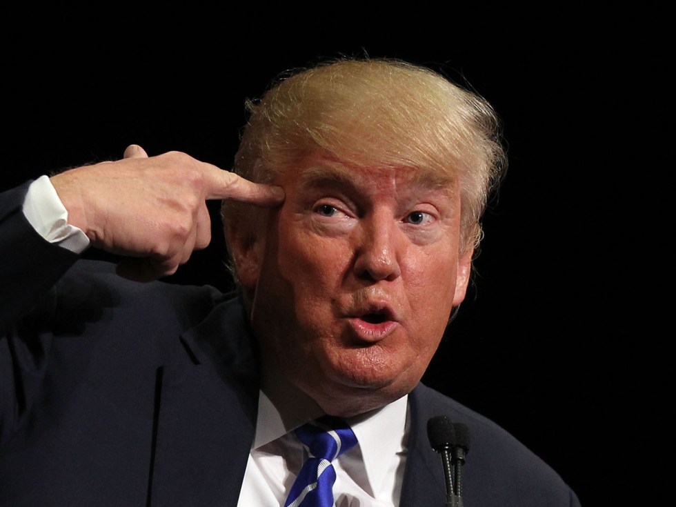 Donald Trump Holds Campaign Rally In Las Vegas